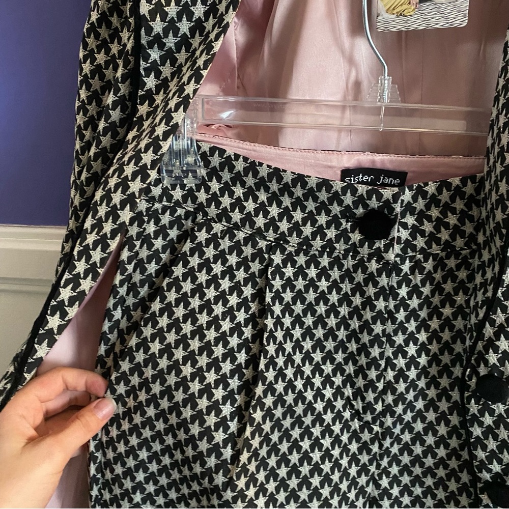 sister jane starry night blazer and trouser 2 piece suit set - Picture 8 of 8